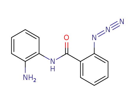 Molecular Structure of 125701-38-4 (N-(2-Amino-phenyl)-2-azido-benzamide)