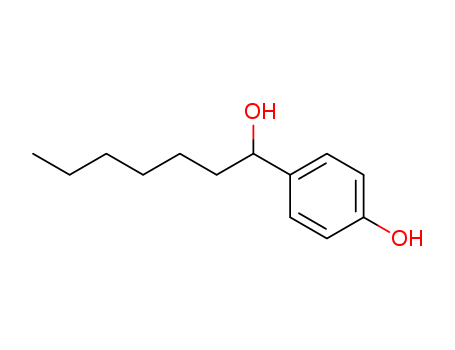 4-(1-hydroxyheptyl)phenol