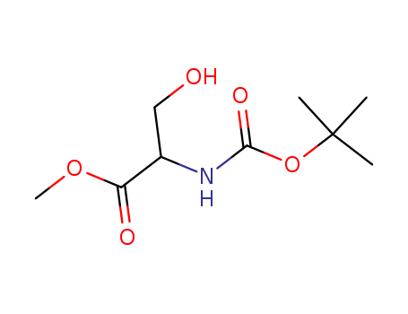 Methyl 2-((tert-butoxycarbonyl)amino)-3-hydroxypropanoate 69942-12-7