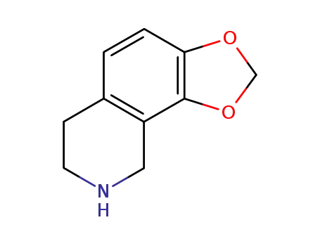 Molecular Structure of 87091-23-4 (7,8-methylenedioxy-1,2,3,4-tetrahydroisoquinoline)