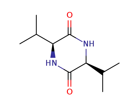 Molecular Structure of 19943-16-9 (CYCLO(-VAL-VAL))