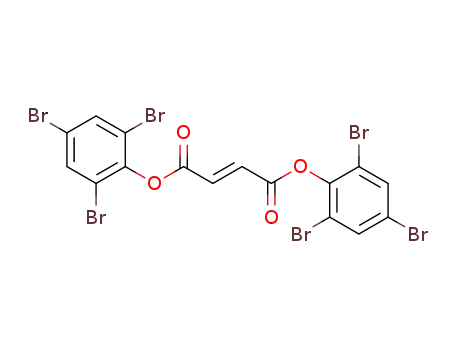 Molecular Structure of 24138-34-9 (bis(2,4,6-tribromophenyl) fumarate)