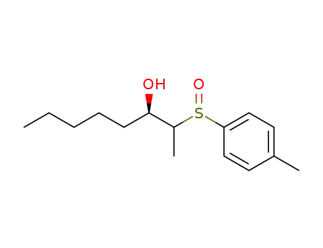 (2RS,3R)-2-[(RS)-p-toluenesulfinyl]-3-octanol
