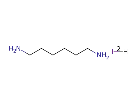 Molecular Structure of 20208-23-5 (hexamethylenediammonium diiodide)