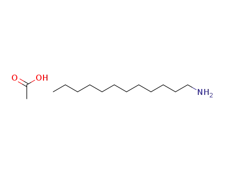 Molecular Structure of 2016-56-0 (DODECYLAMINE ACETATE)
