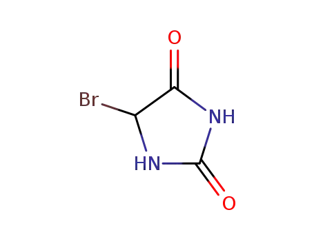 Molecular Structure of 173904-10-4 (5-BROMOHYDANTOIN)