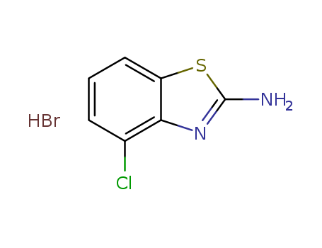 2-Benzothiazolamine,4-chloro-, hydrobromide (1:1)