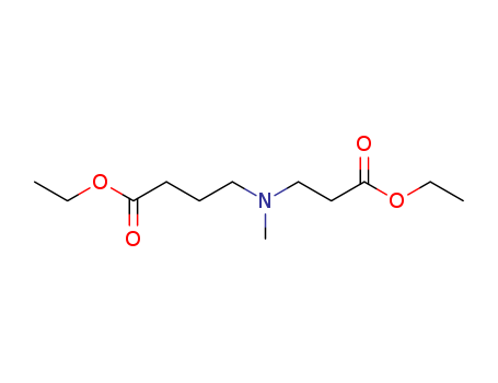 ethyl 4-[(3-ethoxy-3-oxo-propyl)-methyl-amino]butanoate