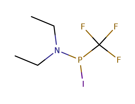 Diethylamino-iod-trifluormethyl-phosphin