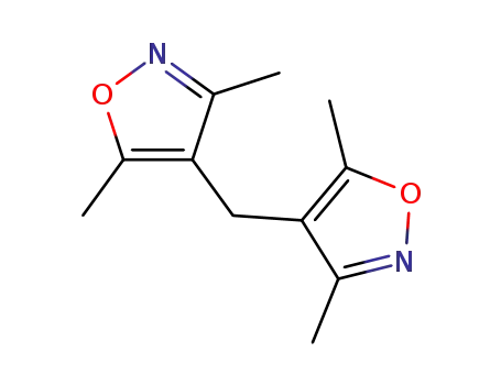 Molecular Structure of 23075-86-7 (4,4'-Methylenebis(3,5-dimethylisoxazole))