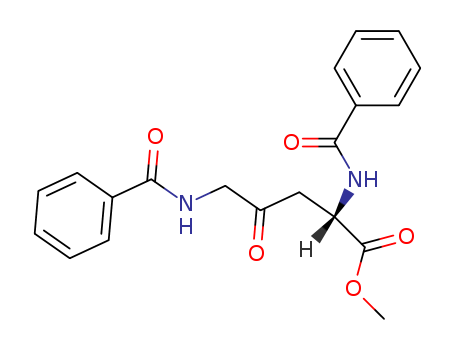 Ornithine,N2,N5-dibenzoyl-4-oxo-, methyl ester cas  6298-07-3