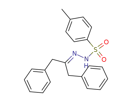 Molecular Structure of 19816-88-7 (1,3-DIPHENYLACETONE P-TOLUENESULFONYLHYDRAZONE)