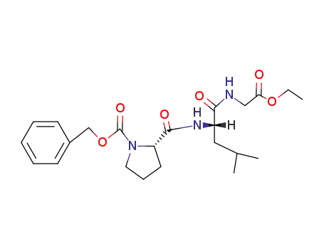 Ethyl 1-((benzyloxy)carbonyl)prolylleucylglycinate