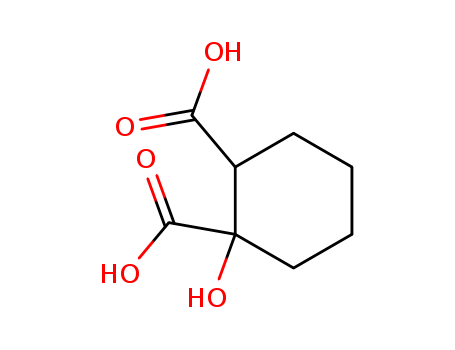 1,2-Cyclohexanedicarboxylic acid, 1-hydroxy- CAS No  155915-30-3