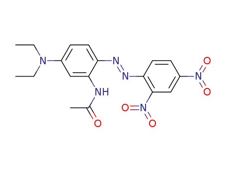 Molecular Structure of 24112-48-9 (N-[5-(diethylamino)-2-[(2,4-dinitrophenyl)azo]phenyl]acetamide)