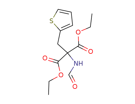 2-formylamino-2-thiophen-2-yl-methyl-malonic acid diethyl ester