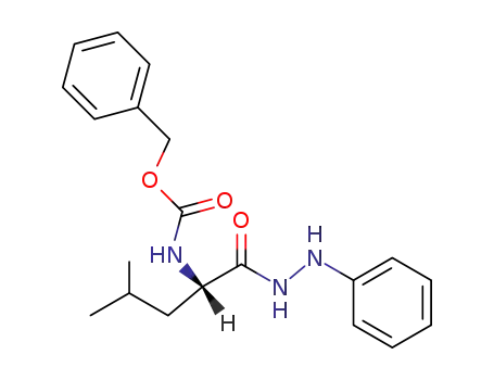 benzyl N-[4-methyl-1-oxo-1-(2-phenylhydrazinyl)pentan-2-yl]carbamate