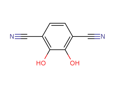 Molecular Structure of 3934-96-1 (3,6-dicyanocatechol)