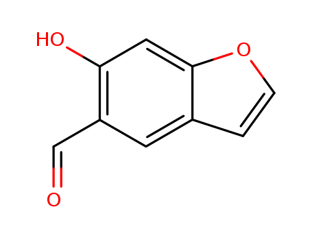5-Benzofurancarboxaldehyde,  6-hydroxy-