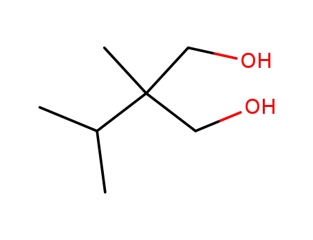 Molecular Structure of 2109-23-1 (2-isopropyl-2-methylpropane-1,3-diol)