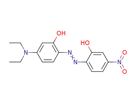 Molecular Structure of 20059-24-9 (5-(diethylamino)-2-[(2-hydroxy-5-nitrophenyl)azo]phenol)