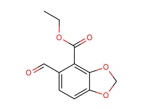 1,3-Benzodioxole-4-carboxylicacid, 5-formyl-, ethyl ester
