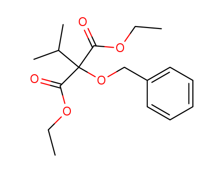Propanedioic acid,2-(1-methylethyl)-2-(phenylmethoxy)-, 1,3-diethyl ester cas  24124-03-6