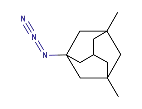 Molecular Structure of 63534-29-2 (1-azido-3,5-dimethyladamantane)