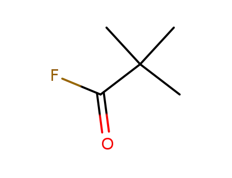 Molecular Structure of 1478-62-2 (pivaloyl fluoride)
