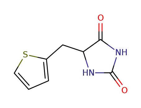 5-(thiophen-2-ylmethyl)imidazolidine-2,4-dione