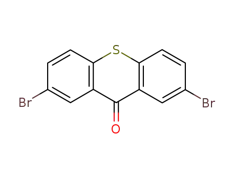 Molecular Structure of 40102-86-1 (9H-Thioxanthen-9-one, 2,7-dibromo-)