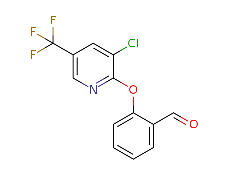 2-([3-chloro-5-(trifluoromethyl)pyridin-2-yl]oxy)benzaldehyde