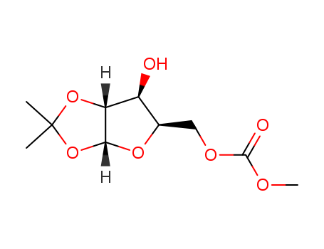 a-D-Xylofuranose,1,2-O-(1-methylethylidene)-, 5-(methyl carbonate) (9CI)