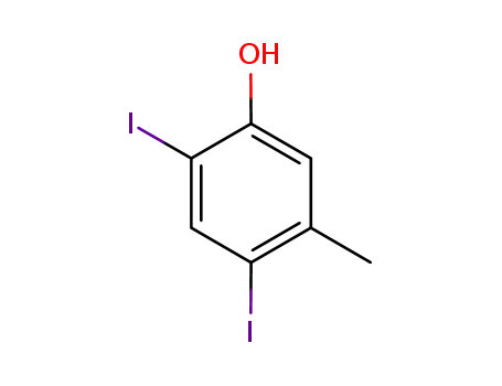 4,6-diiodo-3-methyl-phenol