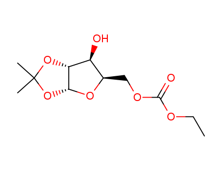 1,2-O-ISOPROPYLIDENE-5-O-ETHOXYCARBONYL-D-XYLOFURANOSECAS