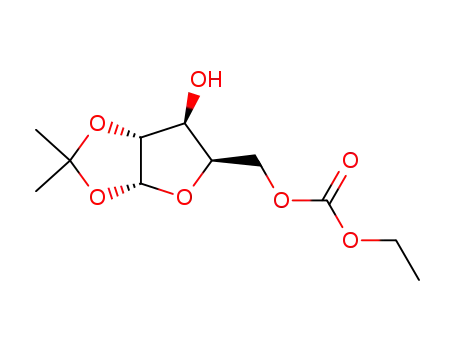 1,2-O-Isopropylidene-5-O-ethoxycarbonyl-d-xylofuranose