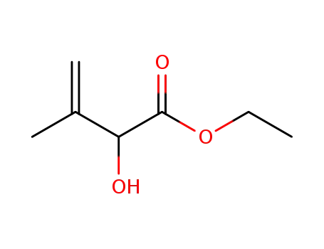 Molecular Structure of 33537-17-6 (Ethyl 2-hydroxy-3-methylbut-3-enoate)