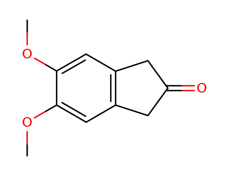 Molecular Structure of 30117-82-9 (5,6-dimethoxy-1H-inden-2(3H)-one)