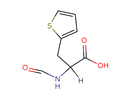2-Thiophenepropanoic acid, a-(formylamino)-, (S)-