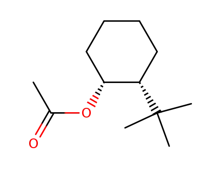 Molecular Structure of 20298-70-8 (Cyclohexanol, 2-(1,1-dimethylethyl)-, acetate, trans-)