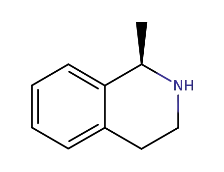 Molecular Structure of 84010-66-2 ((R)-1-Methyl-1,2,3,4-tetrahydroisoquinoline)