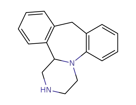 Molecular Structure of 136315-25-8 ((14bS)-1,2,3,4,10,14b-hexahydrodibenzo[c,f]pyrazino[1,2-a]azepine)