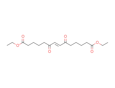 6,9-dioxo-tetradec-7<i>t</i>-enedioic acid diethyl ester