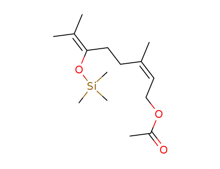 2,6-Octadien-1-ol, 3,7-dimethyl-6-[(trimethylsilyl)oxy]-, acetate, (Z)-