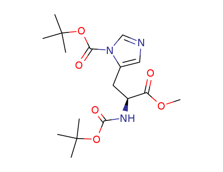 N(Alpha),n-(im)-di-boc-l-histidinemethylester