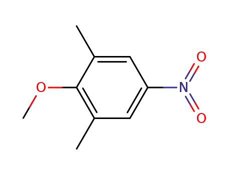 Molecular Structure of 14804-39-8 (2,6-DIMETHYL-4-NITROANISOLE)