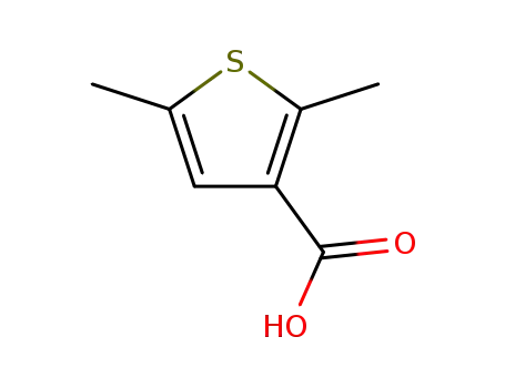 Molecular Structure of 26421-32-9 (2,5-DIMETHYLTHIOPHENE-3-CARBOXYLIC ACID)