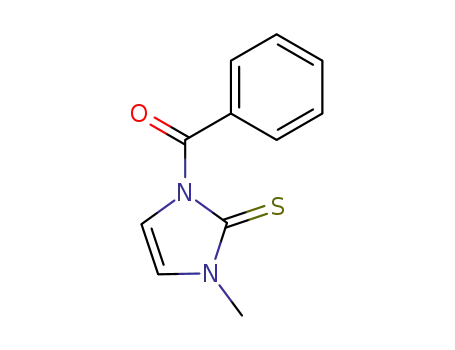 1-benzoyl-3-methyl-1,3-dihydro-imidazole-2-thione