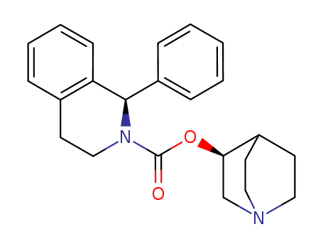 (3S)-1-azabicyclo[2.2.2]oct-3-yl (1R)-3,4-dihydro-1-phenyl-2(1H)-isoquinolinecarboxylate
