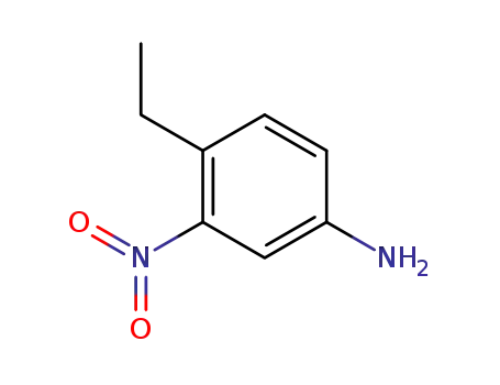 Molecular Structure of 51529-96-5 (4-ETHYL-3-NITROANILINE)